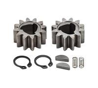 F Fityle Kit d'engrenages d'entraînement, Engrenages, Clips, pour clés de Tondeuse à Gazon, Ressort de Remplacement 42661-ve2-800 12 Dents pour HRS216,