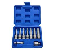 F Fityle Kit d'extracteurs vis - Outil remplacement polyvalent, efficace et pratique - Accessoires en métal résistant à l'usure avec coffret, Vis Cassée