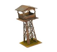 F Fityle Kits de modèles de maison 1/72, puzzle en bois de maison modèle de construction 1/72, assemblage de maison en bois à faire soi-même, disposition de, F