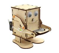 F Fityle Kits de modèles de projets scientifiques en Bois, Banque d'argent Amusante, Artisanat, Puzzle 3D, Jouet de Construction pour Adultes, Cadeau