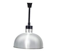 F Fityle Lampe chauffante pour aliments, lampe chauffante pour Buffet, ampoule de restauration d'aliments chauds non incluse, suspension E27 pour frites, argent