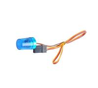 F Fityle Lampe clignotante d'avertissement de voiture RC Lampe d'avertissement de contrôle RC CH3 Lampe d'alarme pour voitures modèles pour 1:14, Bleu