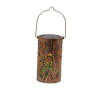 F Fityle Lanterne Solaire décorative d'extérieur pour Jardin, LED, en Fer, avec projecteur pour allée Jardin, Tournesol Papillon