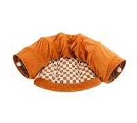 F Fityle Lit Tunnel Multifonction pour Chat, Nid, Cadeau Confortable, Objet Décoratif, Tapis de Jeu, de de Couchage, Lit pour Animaux
