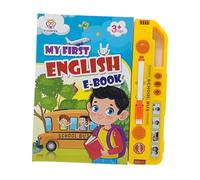 F Fityle Livre de sons pour les anglais, jouet éducatif pour les tout-petits et les enfants, portable et préscolaire