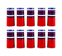 F Fityle Lot de 10 Embouts de Fer de Golf, Embouts de réparation pour Manche de Club de Golf, Ajustement Robuste, Coniques de 0,35 Pouce