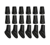 F Fityle Lot de 18 embouts de protection pour bâtons de marche, accessoires de remplacement pour bâtons de randonnée pratiques