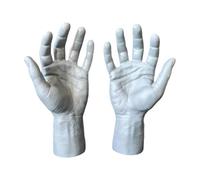 F Fityle Lot de 2 mannequins de main pour homme, jouets de farces, modèles de main polyvalents, décoration d'Halloween pour montrer des bijoux, fête,