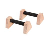 F Fityle Lot de 2 Supports de Pompes, équipement d'entraînement, entraînement sur Les Mains, Exercices d'aérobic en Bois pour Hommes et, 20cm
