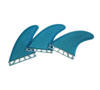 F Fityle Lot de 3 ailerons de Surf faciles à Installer, propulseur de Queue Droit, Gauche et Central pour débutants, dériveur, canoë, Piscine, Sports Nautiques