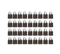 F Fityle Lot de 36 Sacs Cadeaux recyclés avec poignées, Pratiques et réutilisables, Parfaits pour Les Cadeaux d'anniversaire, C