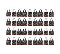 F Fityle Lot de 36 Sacs Cadeaux recyclés avec poignées, Pratiques et réutilisables, Parfaits pour Les Cadeaux d'anniversaire, A