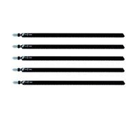 F Fityle Lot de 5 sauteuse, coupes lisses, courbes d'élagage haute résistance 250 mm pour établi