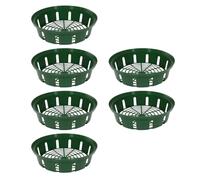 F Fityle Lot de 6 paniers à bulbes de Fleurs Verts, Pots de Plantation Portables et Polyvalents de qualité supérieure pour Le Jardinage sur terrasse.