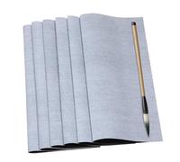 F Fityle Lot de 6 tapis de dessin à l'eau en tissu, tapis de calligraphie chinoise portable pour l'éducation à l'écriture manuscrite, pour les