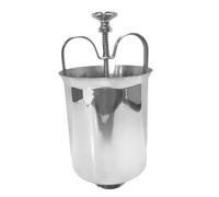 F Fityle Machine à beignets DIY Outil de cuisson pour beignets uniformes et professionnels Machine à Boulangerie Distributeur de Acier inoxydable