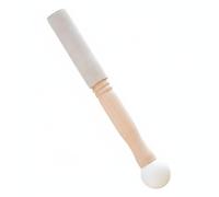 F Fityle Maillet en Caoutchouc pour Percussion Accessoire de Musique Poignée Ergonomique Adaptée à la Relaxation la Méditation la Composition Musicale, Bâton+Ballon+Cuir