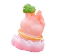 F Fityle Main de Bouddha décorative en résine, Sculpture de Main de Polyvalente pour Table et Bureau, élégante, 4,5 x 4 x 7 cm, décoration de méditation, Arbre Vert