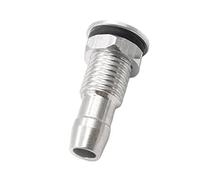 F Fityle Mamelon d'eau de Bateau RC, Haute Performance, Durable, Excellent Remplacement, buse de Sortie d'eau Robuste, pour Accessoires de Connexion de Bateaux, M8 Argent