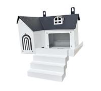 F Fityle Mangeoire pour écureuils, Table d'alimentation pour écureuils, Grande capacité, Polyvalente pour cacahuètes, Installation Facile, Maison