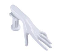 F Fityle Mannequin Main Bijoux Main présentoir Anneau présentoir Porte-Anneau Bijoux Organisateur Support pour Spectacles Accessoires Maison, Blanc