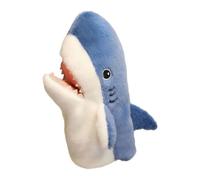F Fityle Marionnette à Main en Peluche, Animal, Gants à tête Souple et imaginatifs, marionnettes à raconter pour Jouer, se Produire en Classe, Requin