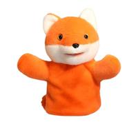 F Fityle Marionnette à Main en Peluche, Animal, Gants à tête Souple et imaginatifs, marionnettes à raconter pour Jouer, se Produire en Classe, Renard