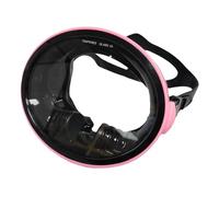 F Fityle Masque de plongée avec Tuba, Lunettes sous-Marines, équipement de plongée, Compact, étanche, Confortable, pour Adulte, Vue Large, équipement, Cadre Rose