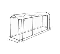 F Fityle Mini Serre de Jardin pour Pépinière, Kit de Serre Portable pour Plantes D'arrière-Cour, Extérieur, Intérieur, 180cmx40cmx72cm