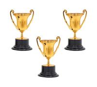F Fityle Mini trophées décoratifs, 3 pièces, Ornements, Mini Coupes de trophée pour Tournoi Sportif, Accessoires de Reconnaissance, récompenses, Prix gagnants, Bronze