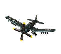 F Fityle Modèle d'avion Collection DIY Puzzle Jouets Suspendus Aviation Commémorer Loisirs Jouets Moulé sous Pression Modèle D'avion pour Bar Étagère Salon, Bleu