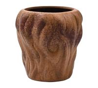 F Fityle Mug en céramique, tasse en porcelaine, moderne plissé, 235 ml, pour café, boutique ou club, eau chaude, froide ou lait. Idéal pour