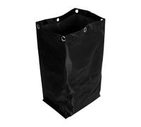 F Fityle nettoyage pour chariot conciergerie commercial, grande capacité, étanche, poubelle service pour hôtels, salles à manger commerciales, Noir