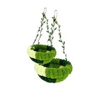 F Fityle Nid d'oiseau Maison Hamac pour Oiseaux Cage Accessoires Fournitures pour Oiseaux Hamac Suspendu Support pour perchoir pour Oiseaux pour tourtereaux, Petit
