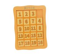 F Fityle Numéro Puzzle jeu logique séquence restauration numéro toboggan Puzzle bloc coulissant jeu pour jeu voyage exercice entraînement cadeau