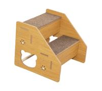 F Fityle Ornement d'escalier pour Chien ANTISLAGE Easy Assembly Cadeaux Portables multifonctionnels Puppy Essentiel pour Les Chiens Plus âgés canapé-lit High, 2 étapes