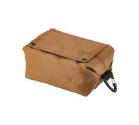F Fityle Oxford Tissu Camping à mouchoirs Couverture conteneurs rectangulaire Salle de Bain randonnée Tente Serviette Porte-Papier étui Suspendu, Brun
