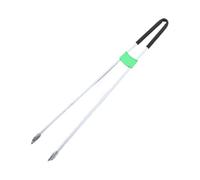 F Fityle Pince à déchets portable ergonomique avec poignée pour ramasser les détritus, idéale pour le nettoyage des sols, jardins, étagères et rivières, Double Tube