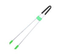 F Fityle Pince à déchets portable ergonomique avec poignée pour ramasser les détritus, idéale pour le nettoyage des sols, jardins, étagères et rivières, Tube Unique