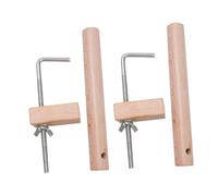 F Fityle Pinces de déformation pour métier à Tisser, 2 pièces, Ensemble de Pinces de Bureau en Bois, Racelets, Tissage Polyvalent pour débutants, Pince de