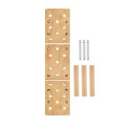 F Fityle Planche d'Escalade Tableau Polissé Multicouche pour Escalade Outil d'Entraînement Ergonomique Bois d'Érable Convient à la Pratique Du Sport en Intérieur Maison, Style A