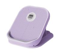 F Fityle Planche inclinée pour Mollets, réglable sur 12 Niveaux, avec minuterie, Portable, antidérapante, pour Mollets, Jambes, Pieds, Talon d'Achille, Violet