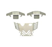 F Fityle plaques châssis pour voiture télécommandée, plaque protection, entretien, accessoires pour véhicules télécommandés, acier inoxydable