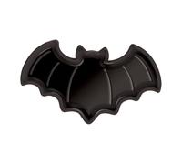 F Fityle Plateau de service d'Halloween, décoration de fête, vaisselle, bol à fruits multi-usages, plateau de service pour fruits secs, bonbons, dîner de, En Forme de Chauve-souris