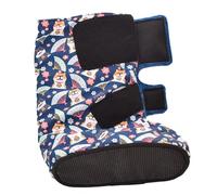 F Fityle Plâtre Chaud Couverture Jambe Hiver Protection Imperméable Fonction Antidérapante Adaptée Personnes Âgées Personnes Handicapées Saison Froid, L