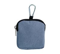F Fityle Pochette à friandises pour Chien, Contenant Portable, Petit Support, Sac de Promenade léger et Mains Libres pour Chiot, Chat, Animal de Compagnie, Gris