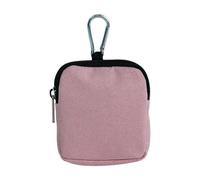 F Fityle Pochette à friandises pour Chien, Contenant Portable, Petit Support, Sac de Promenade léger et Mains Libres pour Chiot, Chat, Animal de Compagnie, Rose