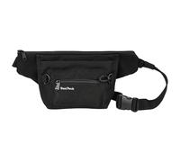 F Fityle Pochette à Friandises pour Chien, Sac Banane pour Animaux, Sac à Nourriture Léger, Sac à Goûter Multipoches pour Animaux, Entraînement, Noir