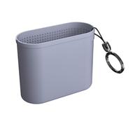 F Fityle Pochette de Nettoyage pour Balle de Golf Nettoyeur de Club Sac d'Essuyage Laveur de Balle en Silicone Léger et Étanche Adapté pour Ceinture et Sac, Gris