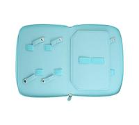 F Fityle Pochette Pet Grooming Scissors Étui pour Accessoires de Toilettage Animal Sac de Rangement pour Ciseaux Chien Chat en Cuir PU pour Utilisation, Bleu
